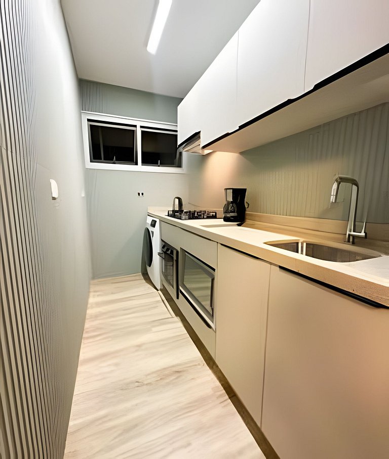 Apto 1 Quarto – Frente Mar – 1 Vaga, Barra Norte