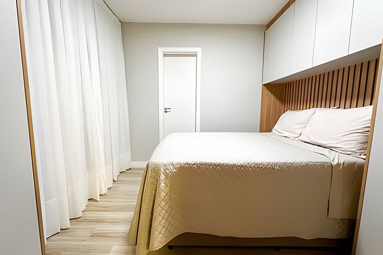 Apto 1 Quarto – Frente Mar – 1 Vaga, Barra Norte