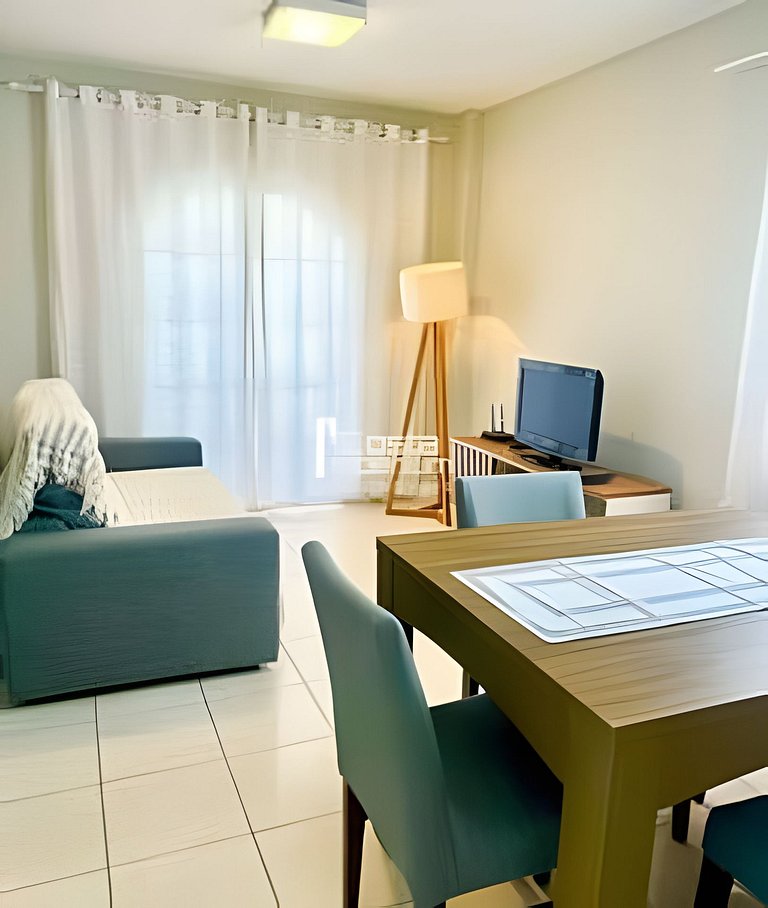 Apto Centro BC | 2 Quartos | 1 vaga