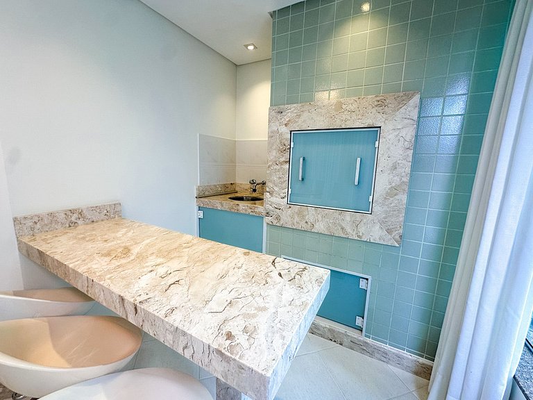 Apto 3 Quartos (1 suite) - 1 Vaga - Centro BC