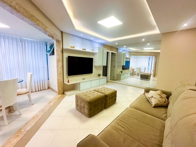 Apto 3 Quartos (1 suite) - 1 Vaga - Centro BC