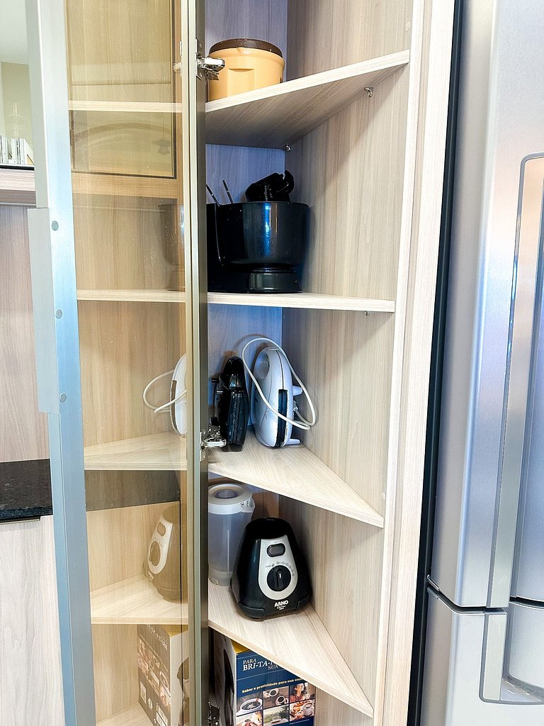 Frente Mar 3 Suítes + 2 Vagas | Monte Olympos