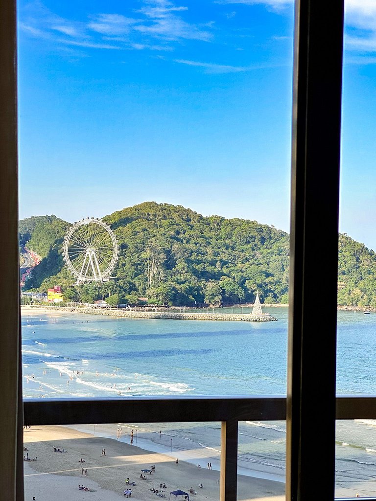 Frente Mar 3 Suítes + 2 Vagas | Monte Olympos