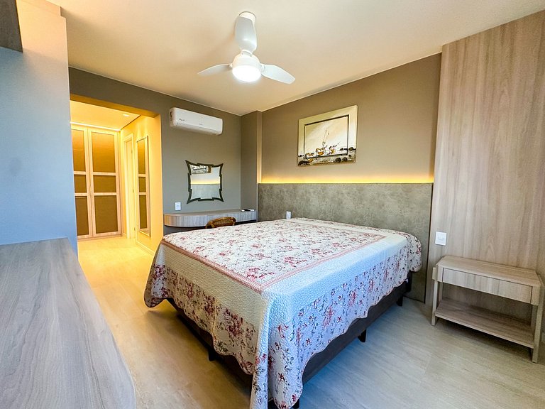 Frente Mar 3 Suítes + 2 Vagas | Monte Olympos