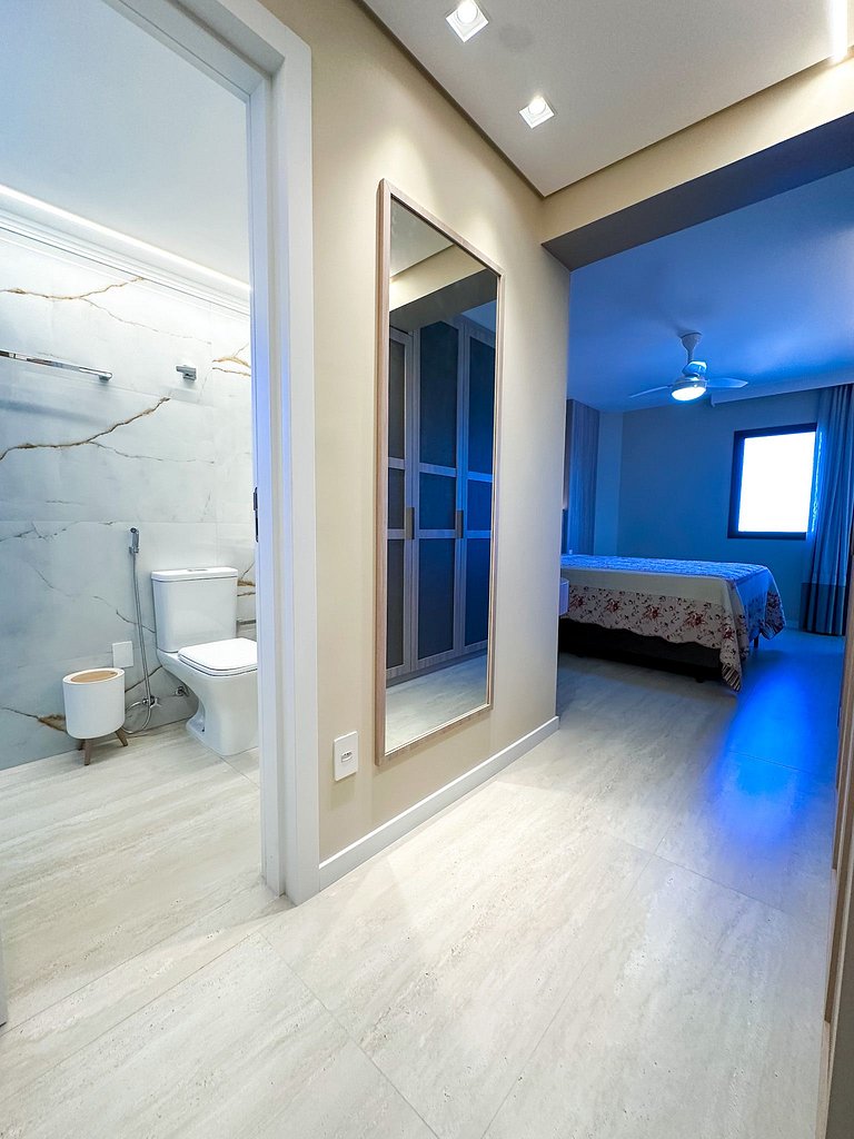 Frente Mar 3 Suítes + 2 Vagas | Monte Olympos