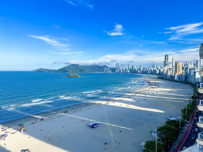 Frente Mar 3 Suítes + 2 Vagas | Monte Olympos