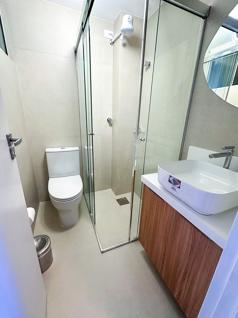 Apto 1 Quarto – Frente e Vista Mar – Barra Norte