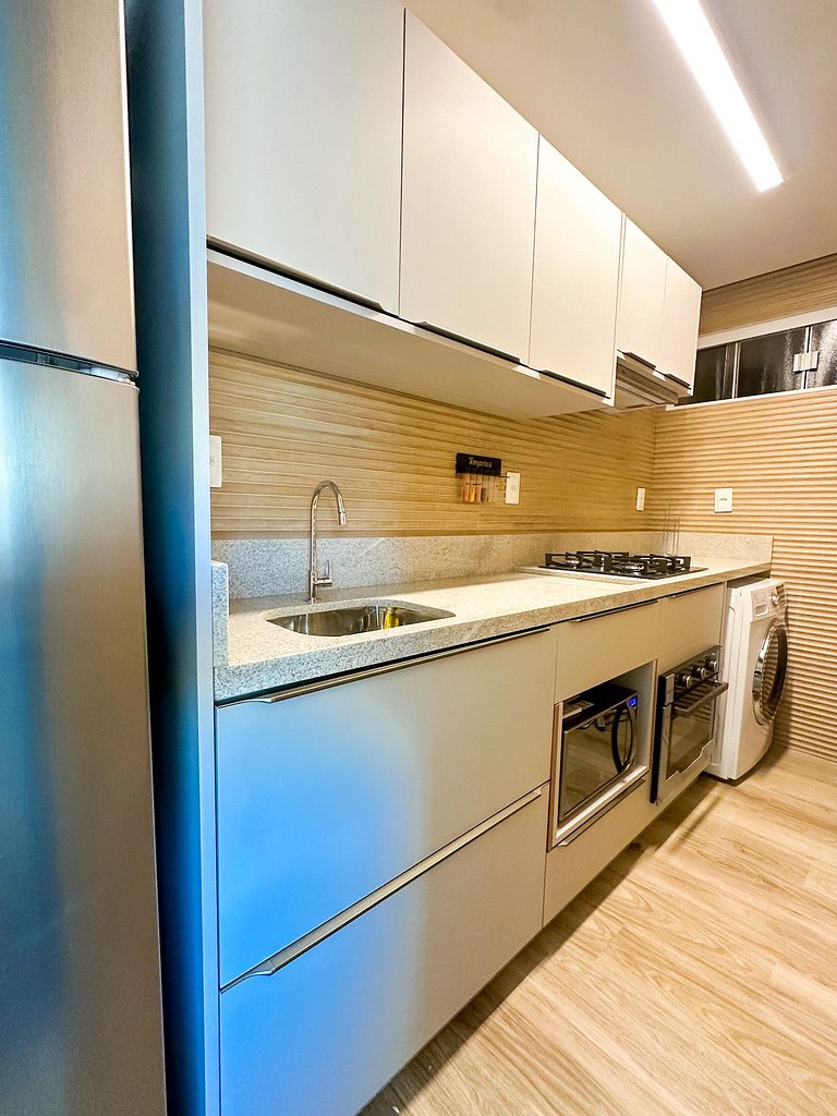 Apto 1 Quarto – Frente e Vista Mar – Barra Norte